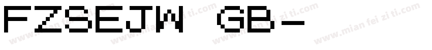 FZSEJW GB字体转换
